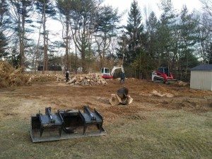 land grading and leveling